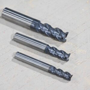 3 FLUTE SOLID CARBIDE  5/16", 3/8", 1/2"