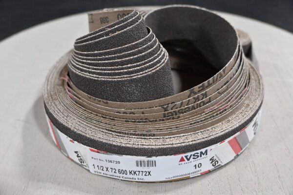 1-1/2" X 72" 600 GRIT