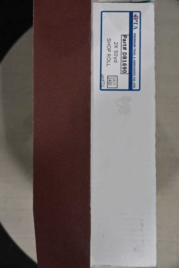 2 X 50YDS 80 GRIT AL/OX SHOP ROLL
